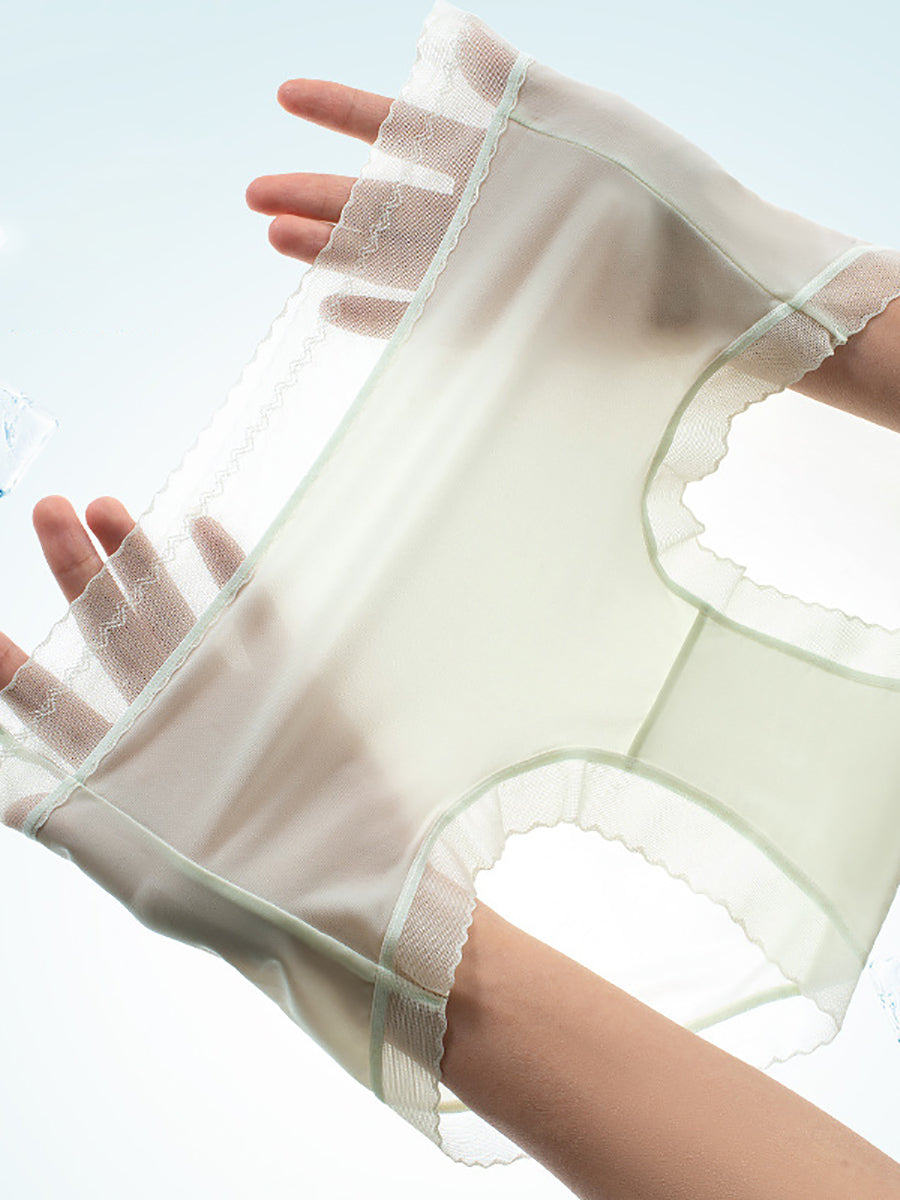 Underwear Waist Summer High Women 5 Thin Pieces