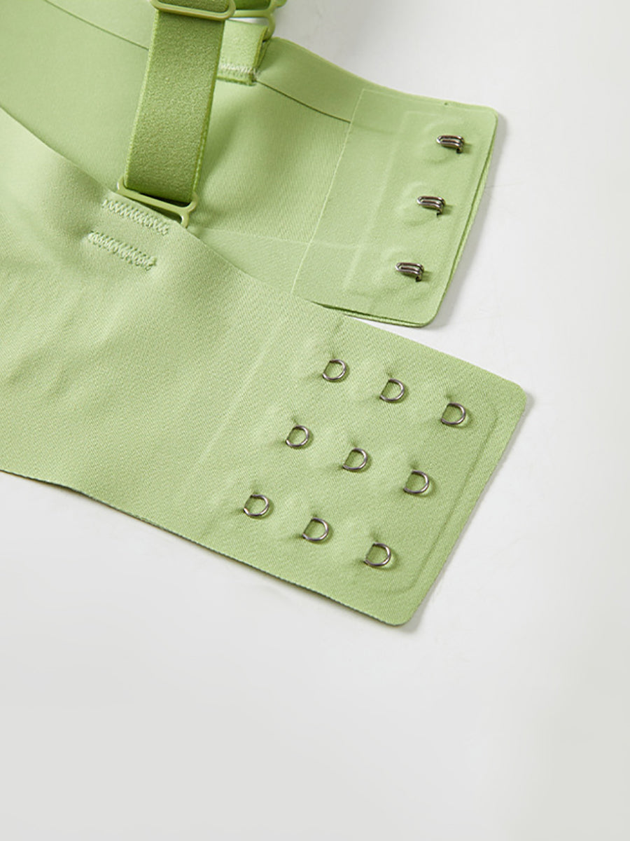 Artsy Bra Satin Pure Fixed Women Color Cup