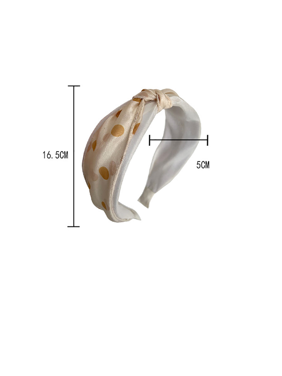 3-teiliges Set Damen Artsy Dot Cross Haarband AS1036