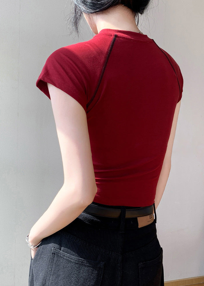 Bohemian Cotton Print Summer Mulberry Tanks Silm