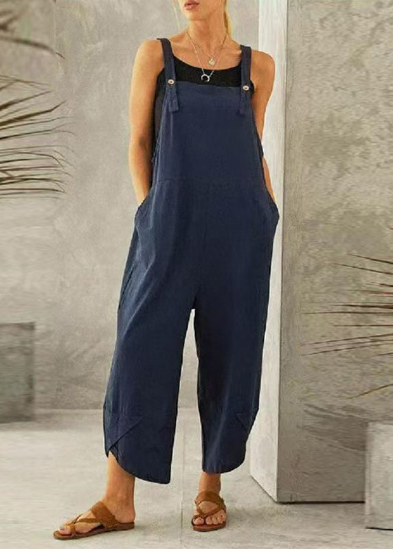 Jumpsuit Patchwork Neck Summer Dark Boutique Grey Slash