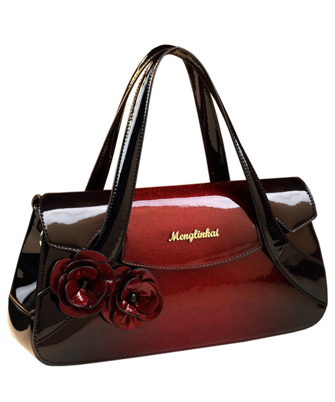 Classy Gradient Color Three-dimensional Flower Tote Handbag YX005
