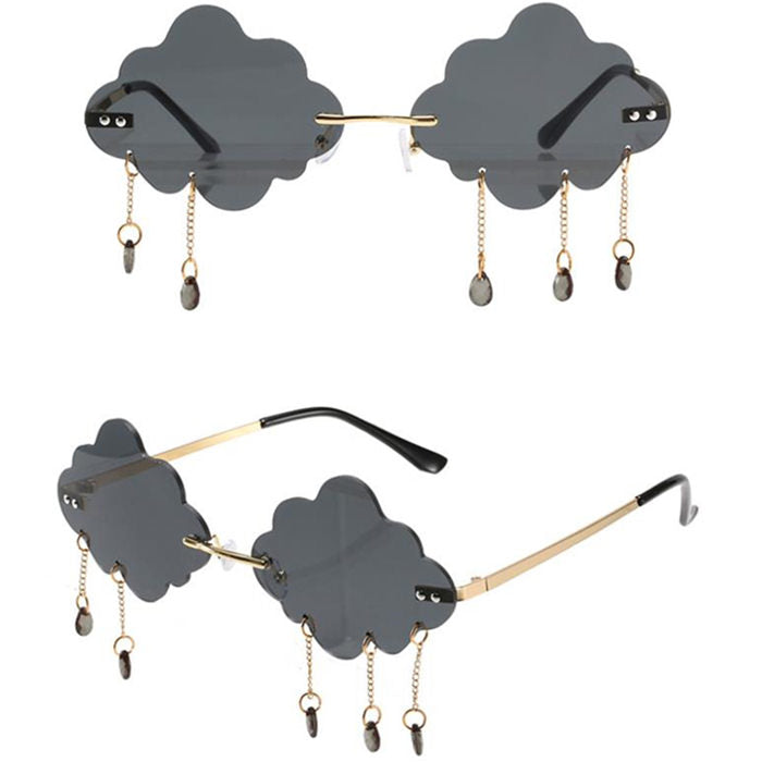 Lunettes à pampilles en forme de nuage