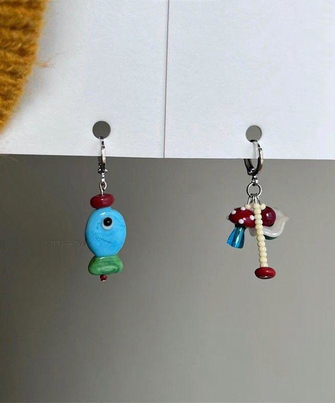 DIY And Stainless Little Drop Mushroom Steel Fish Asymmetrical