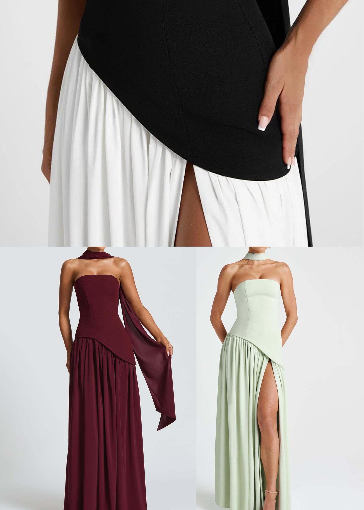 Dresses Mulberry Exra Side Fine Hem Large Evening Summer Open