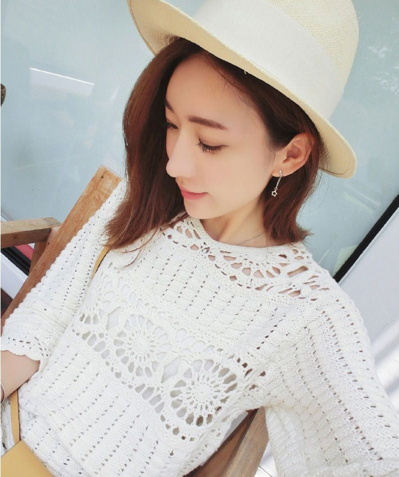 Drop Asymmetrical Silver Star 925 Earring Sterling