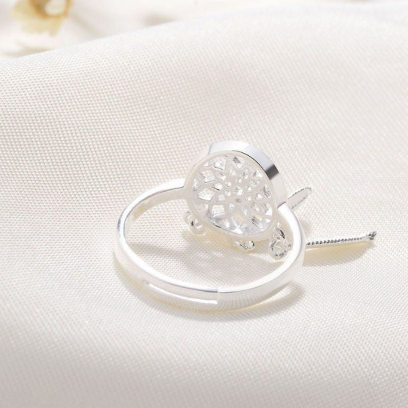 Silver Sterling 925 Open Catcher Dream Ring