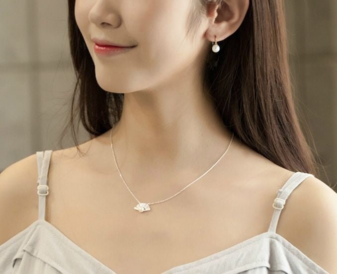 Faux 925 Pearl Earring Silver Sterling