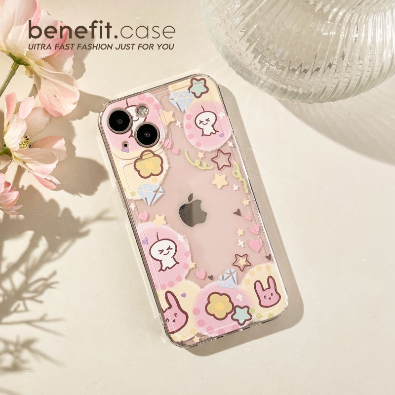 Transparent Phone Case Cartoon