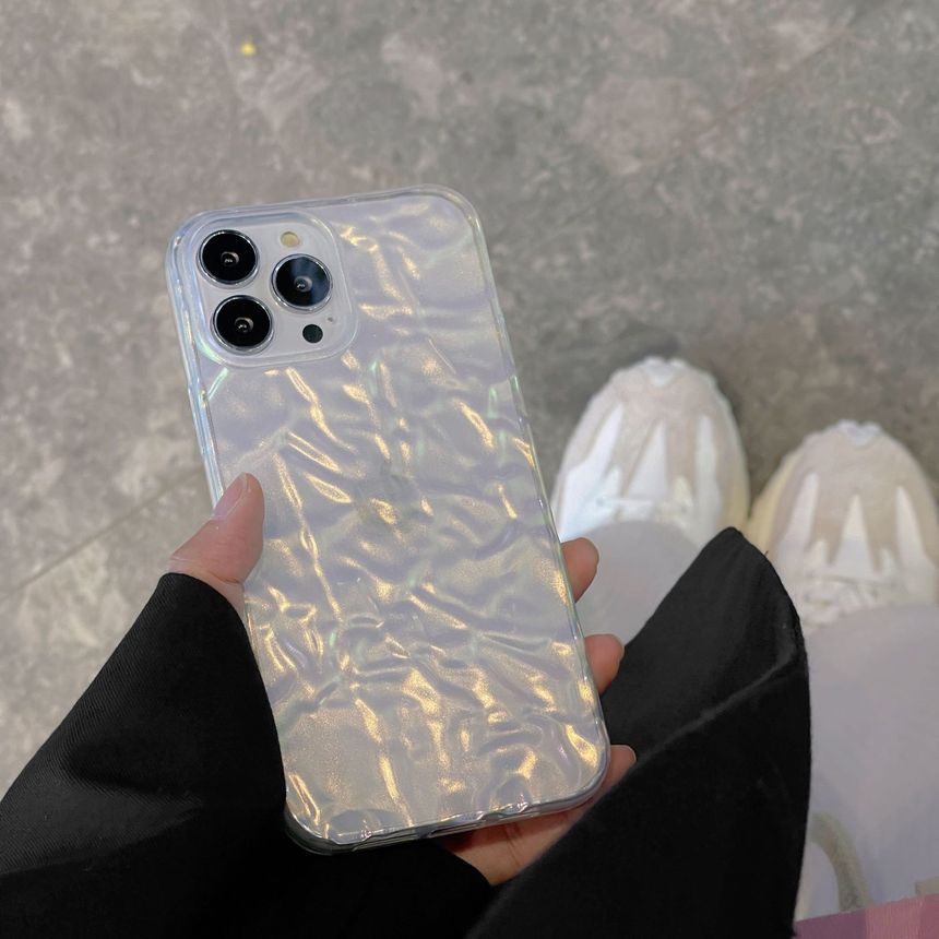 Phone Case Transparent Textured