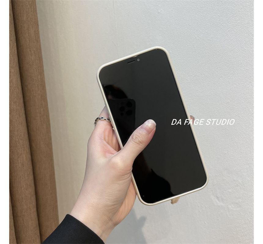 Phone Chain Faux Flower Pearl Case