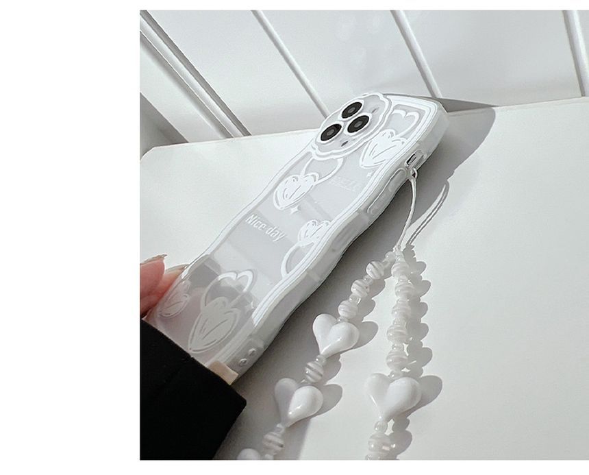 Phone Heart Case Transparent