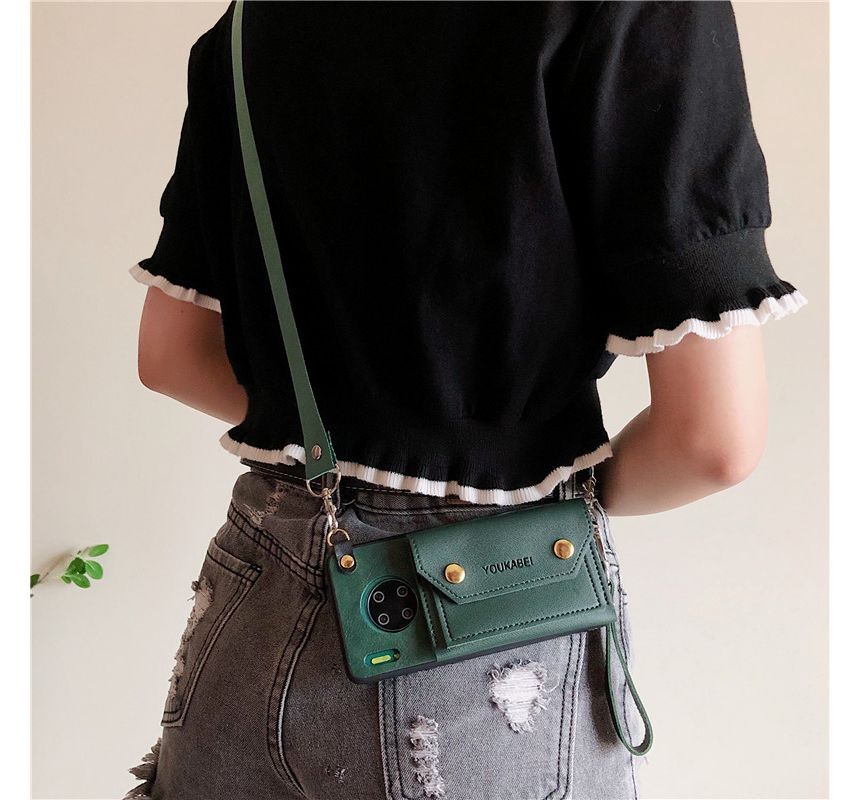 Faux Purse Phone Case Leather Coin