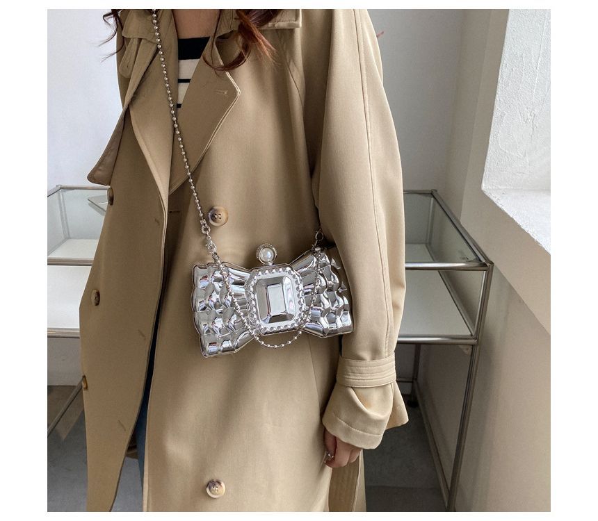 Crossbody Bag Bow Chain