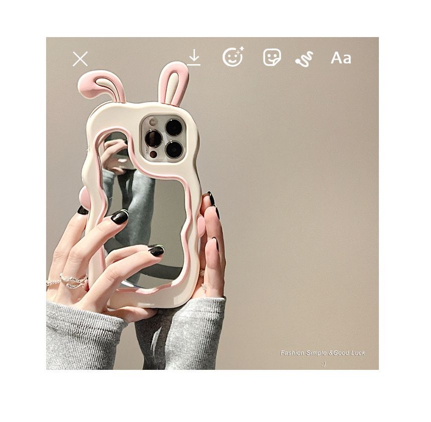 Mirrored Rabbit Phone Case