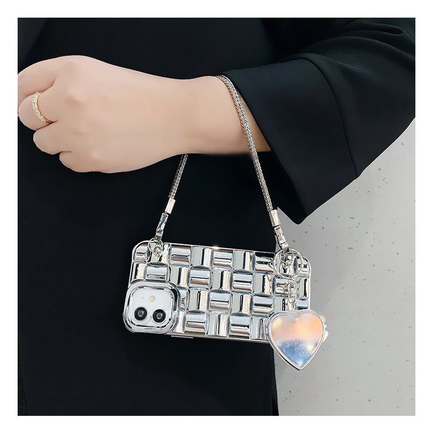 Case Chain Phone Metallic