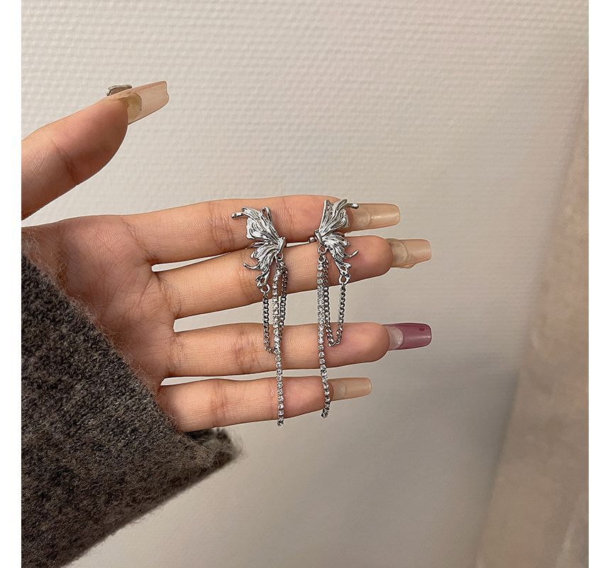 Ear Butterfly Cuff Chained