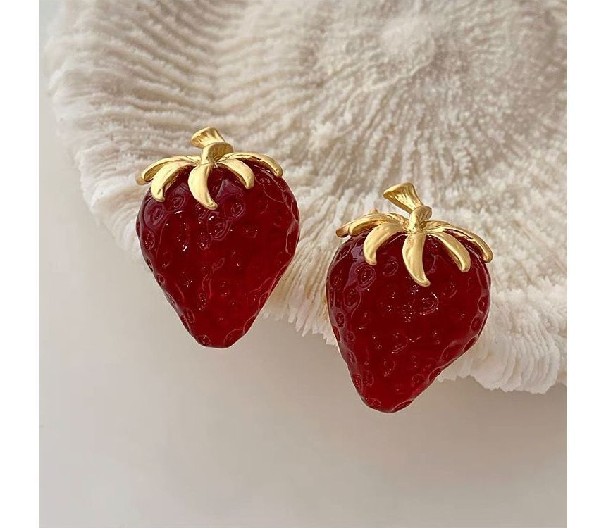 Stud Strawberry Earring