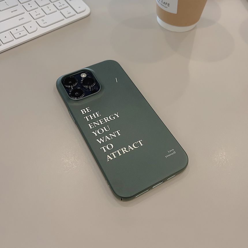 Phone Case Lettering