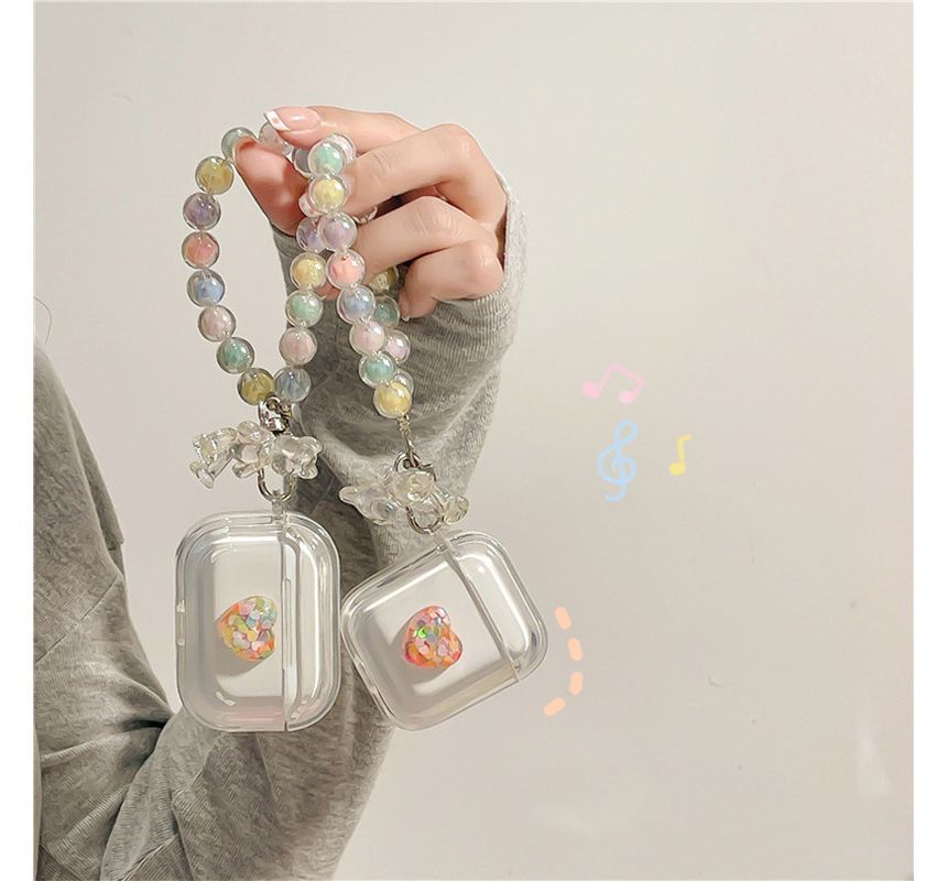 / Heart Skin Earphone Bear Case Pro AirPods