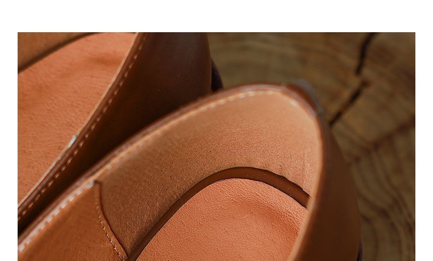 Loafers Chunky Pointed Heel