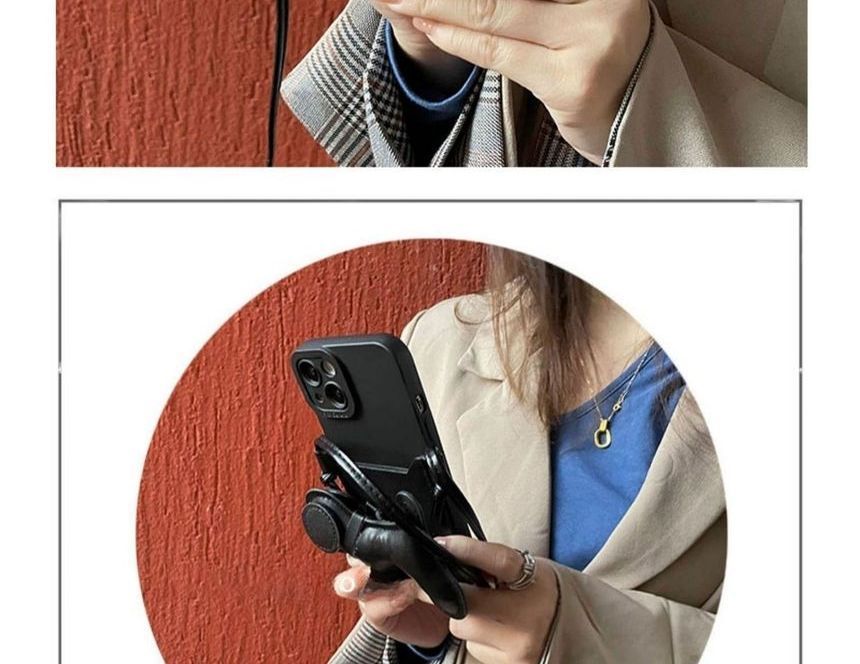 Holder Card Dog Phone Case