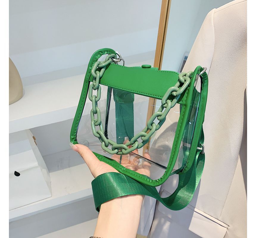 Chain Bag Crossbody Transparent