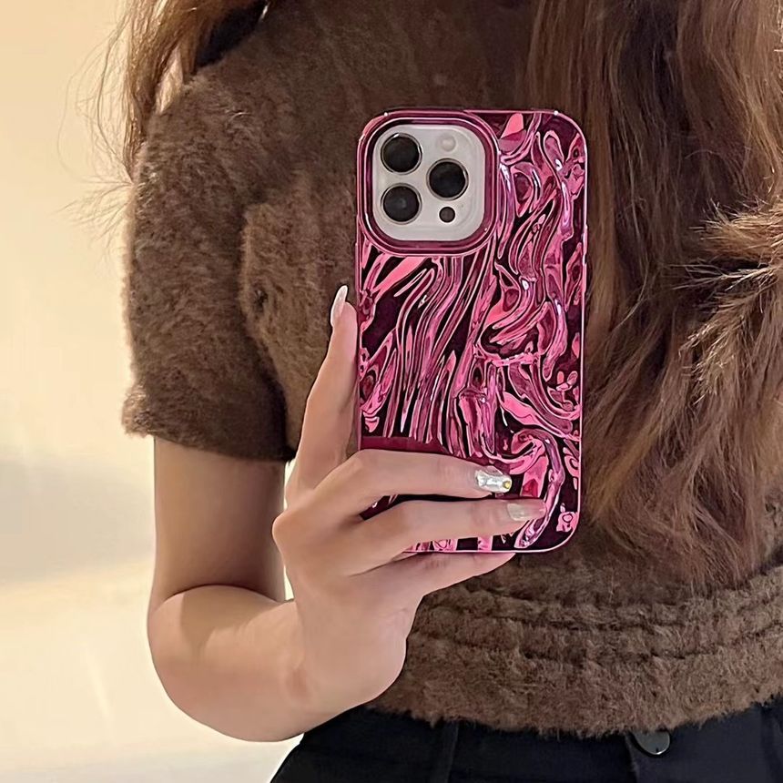 Phone Case Metallic Textured