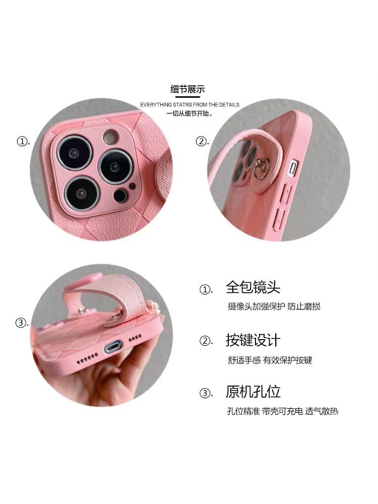 Strap Case Heart Phone