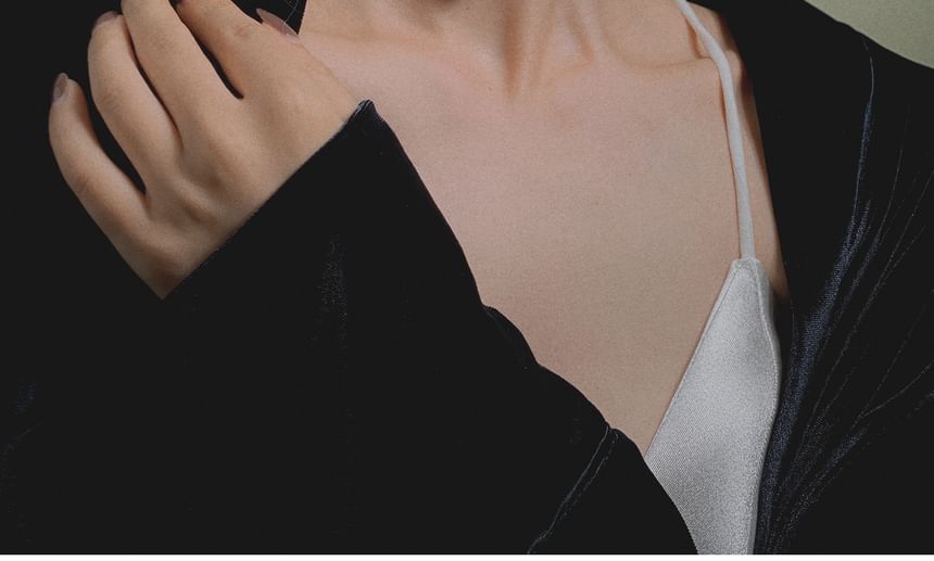 Heart Pendant Choker Cord