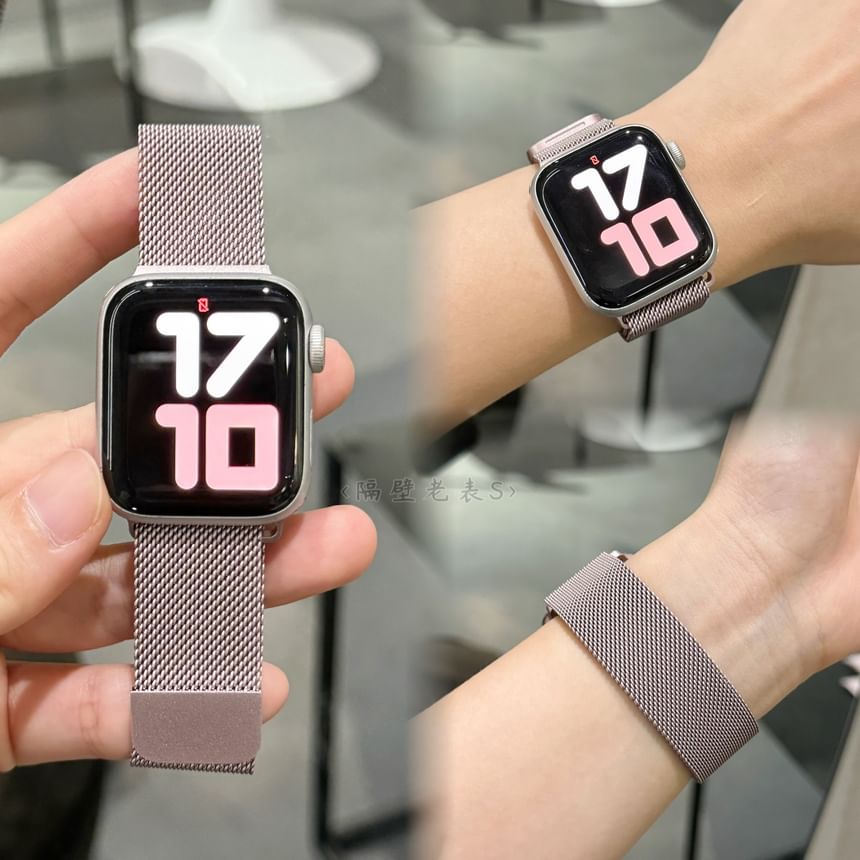 Plastic Strap Protective / Nylon Watch Silicone Band Milanese Case Apple