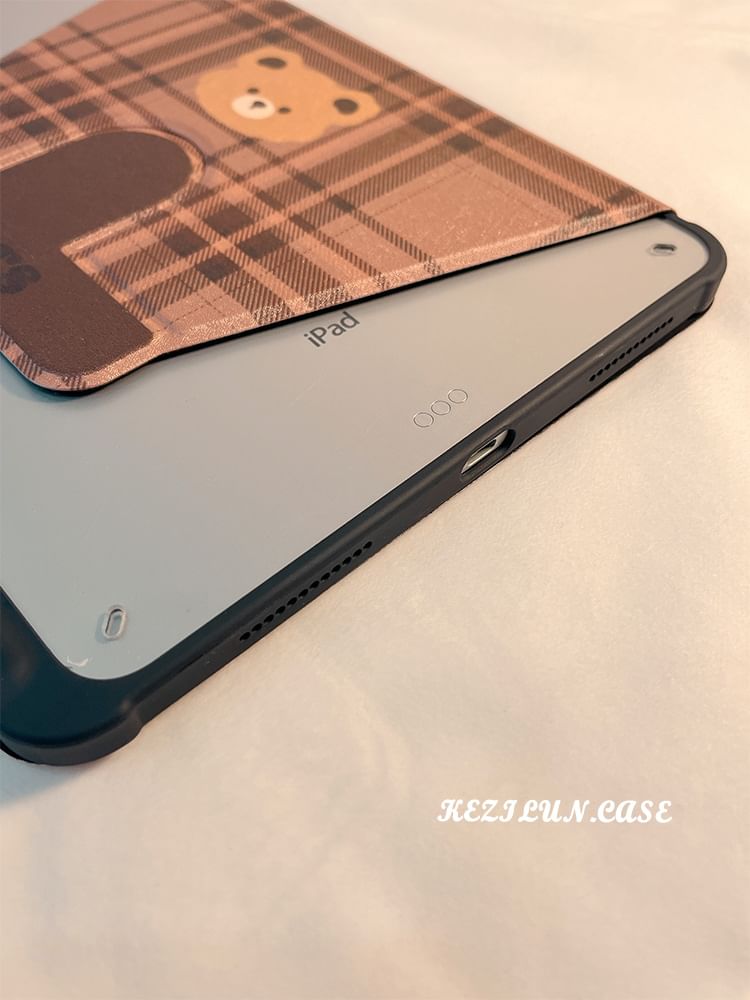 Case Bear Plaid iPad