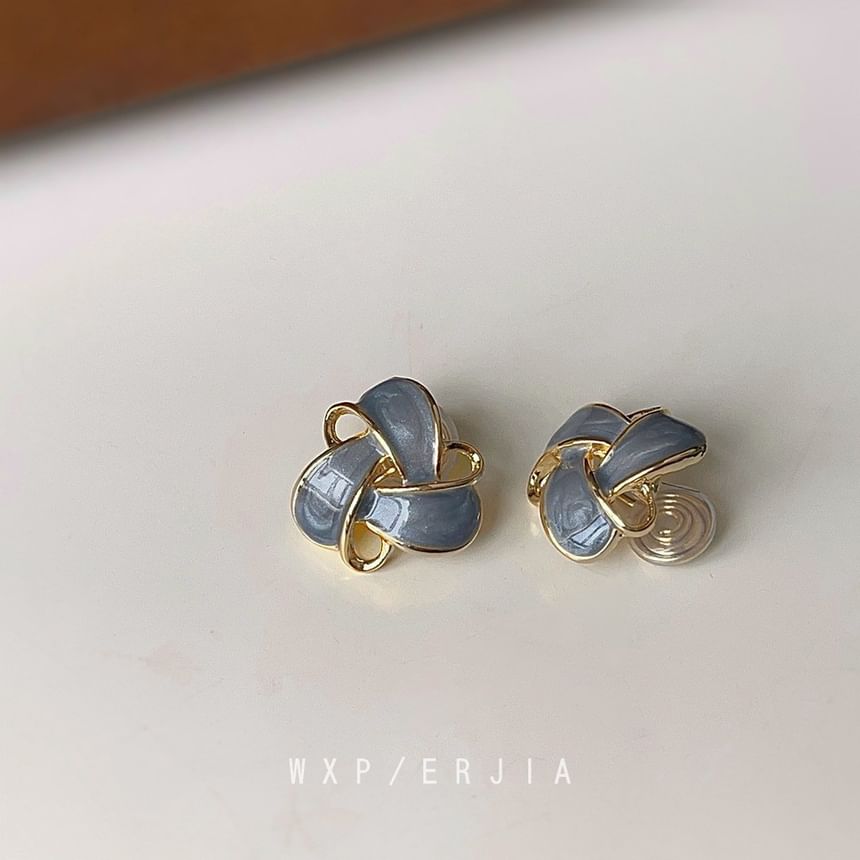 Glaze Ear Alloy Cuff Floral