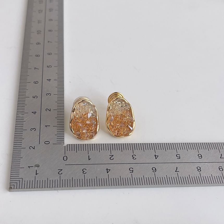 Alloy Crystal Irregular Cuff Ear Faux