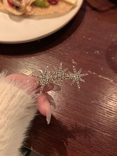 Star Hair Rhinestone Clip