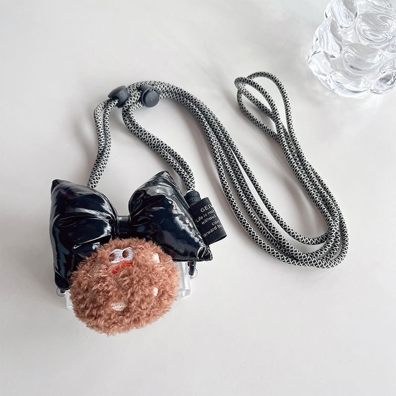 Phone / Lanyard Set Cookie Bow Clip