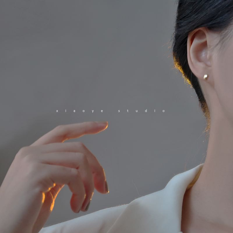 Earring Stud Silver Sterling