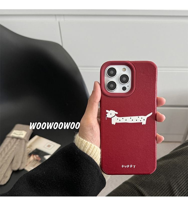 Bell Pom Dog Case Phone