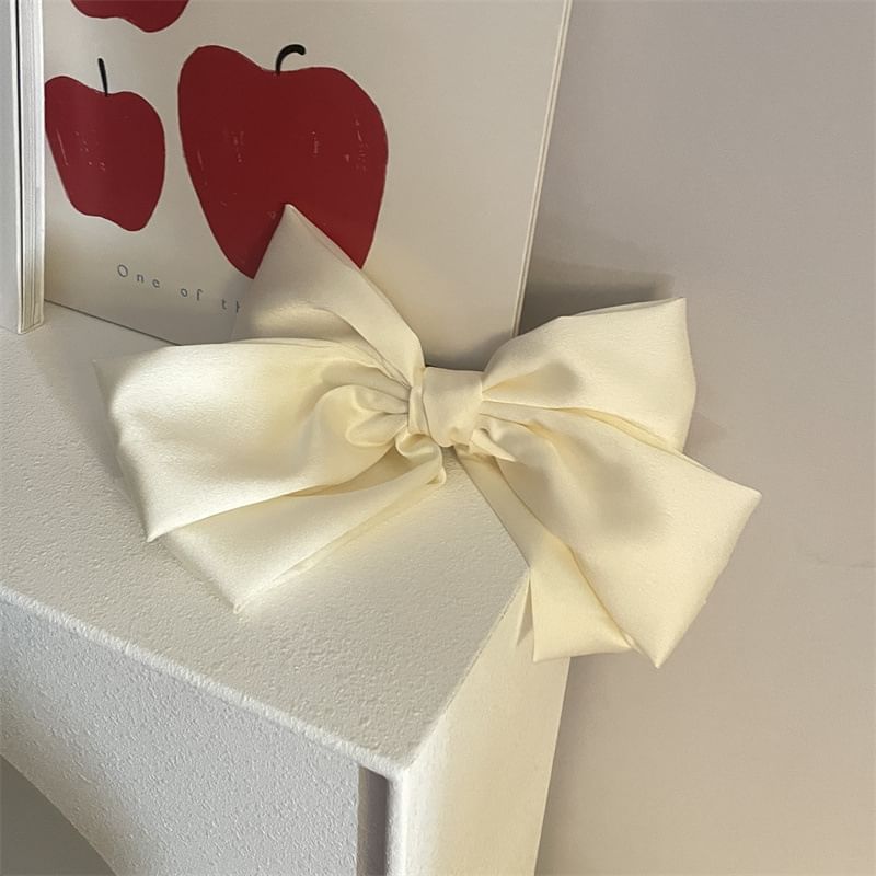Plain Clip Hair Bow
