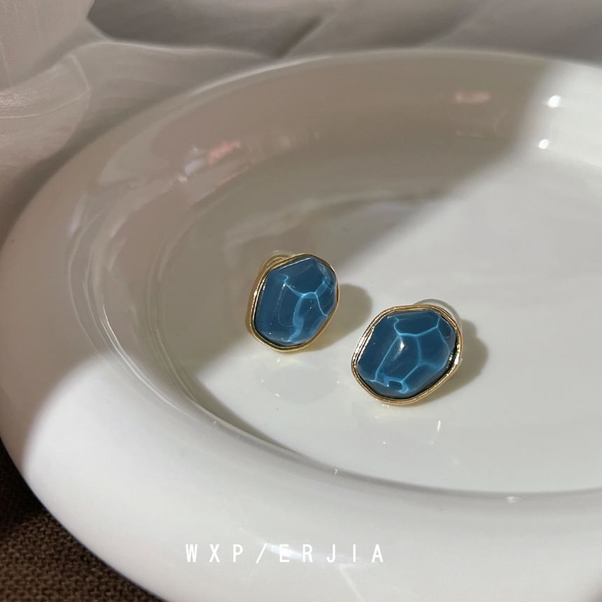 Ear Faux Cuff Gemstone Alloy Irregular