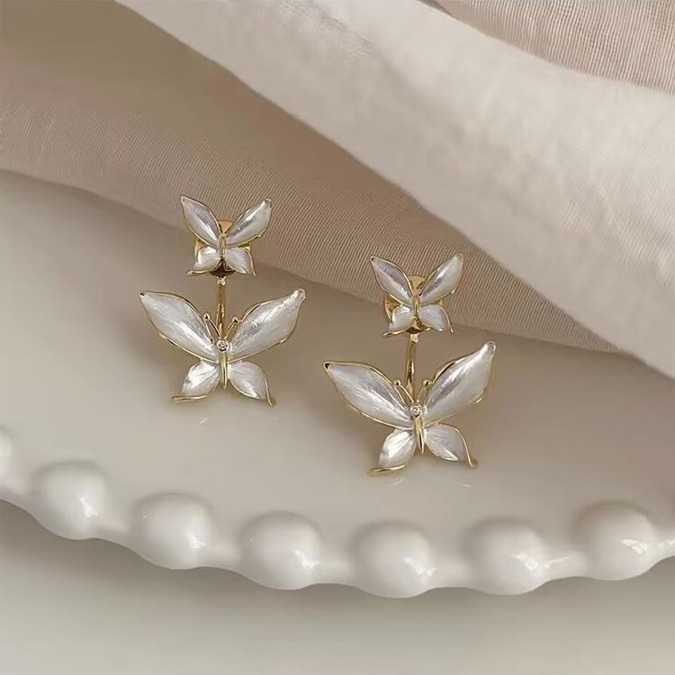 Ear Alloy Jacket Butterfly
