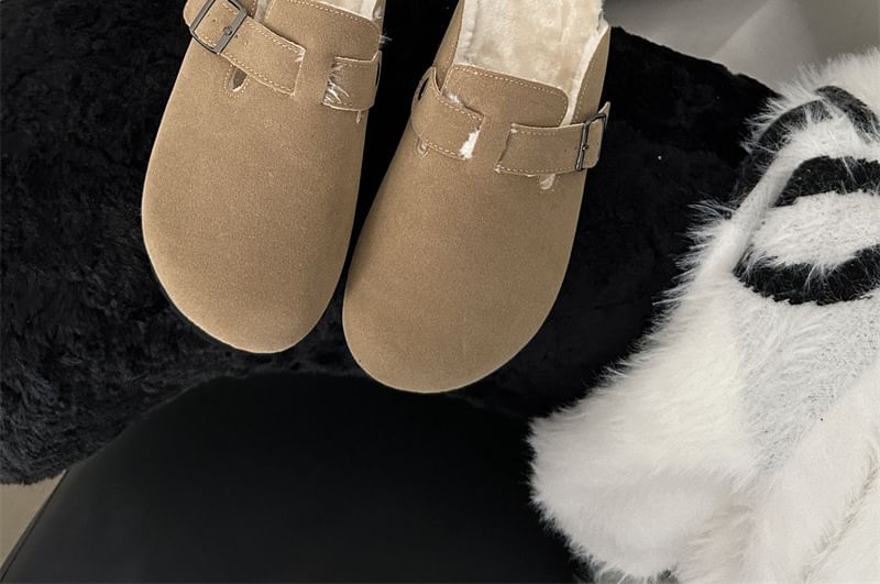 Fleece-Lined Slip-Ons