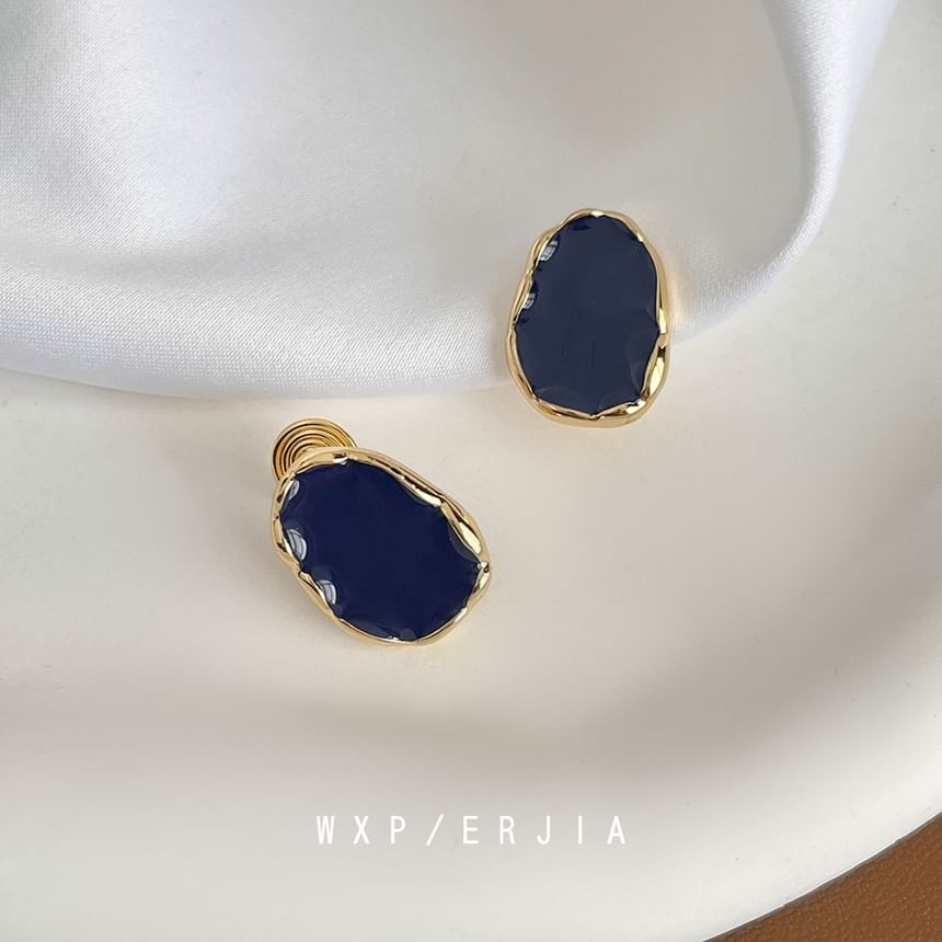 Irregular Alloy Glaze Cuff Ear