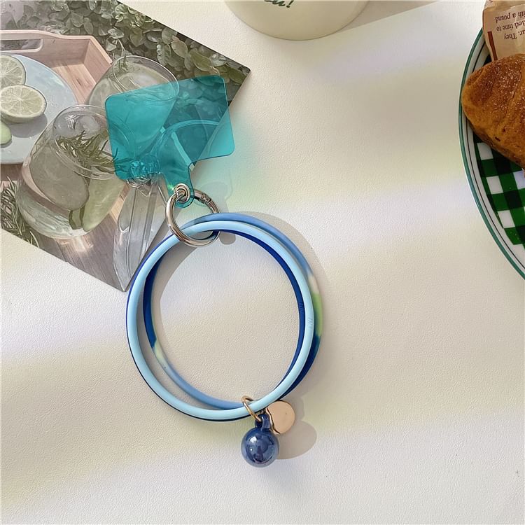 Lanyard Phone Pad Layered Hoop Strap with