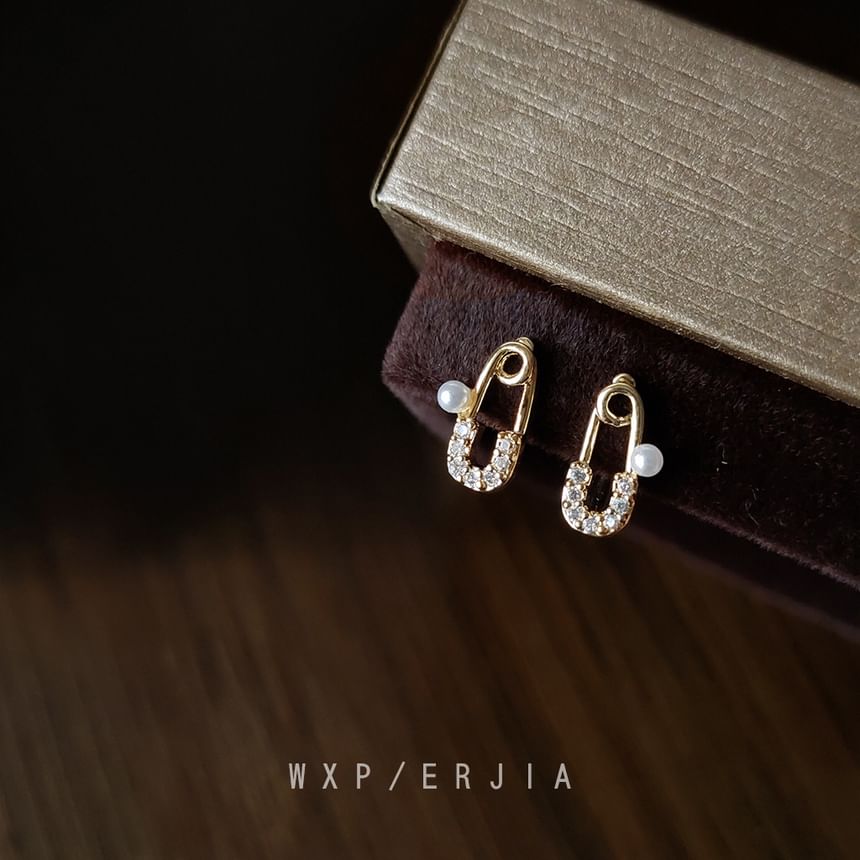 Earring Cuff Rhinestone