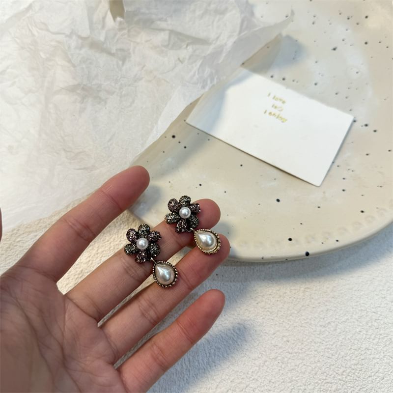 Earring Drop Faux Pearl