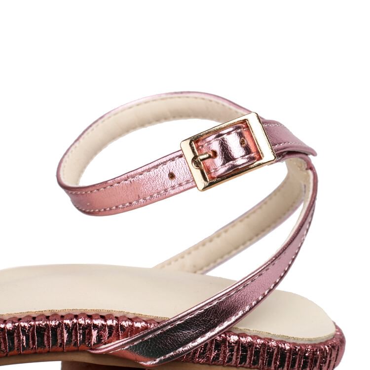 High Sandals Heel Ankle Strap