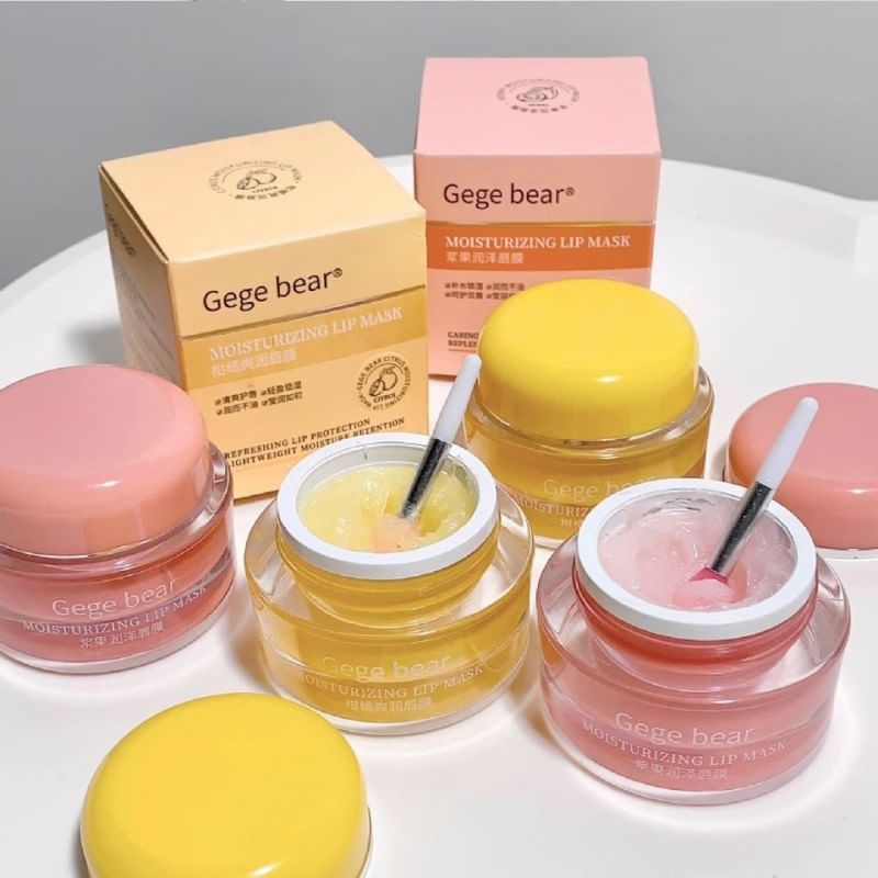 Masque hydratant pour les lèvres - 2 couleurs