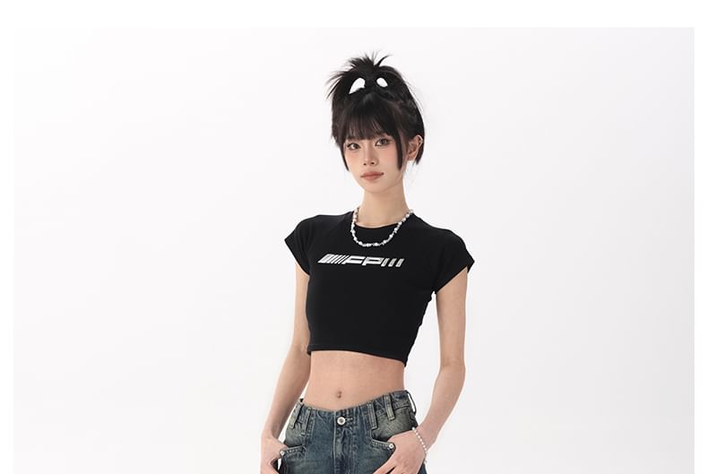 Shorts Mid Denim Washed Rise