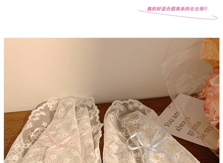 Bow Headkerchief Lace